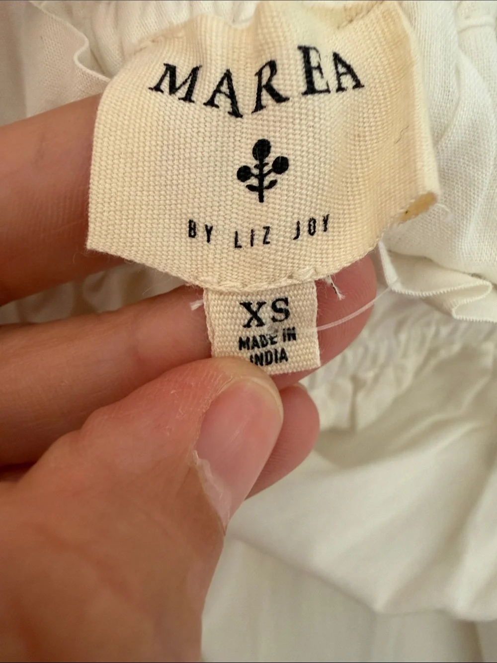 Marea By Liz Joy lightweight white